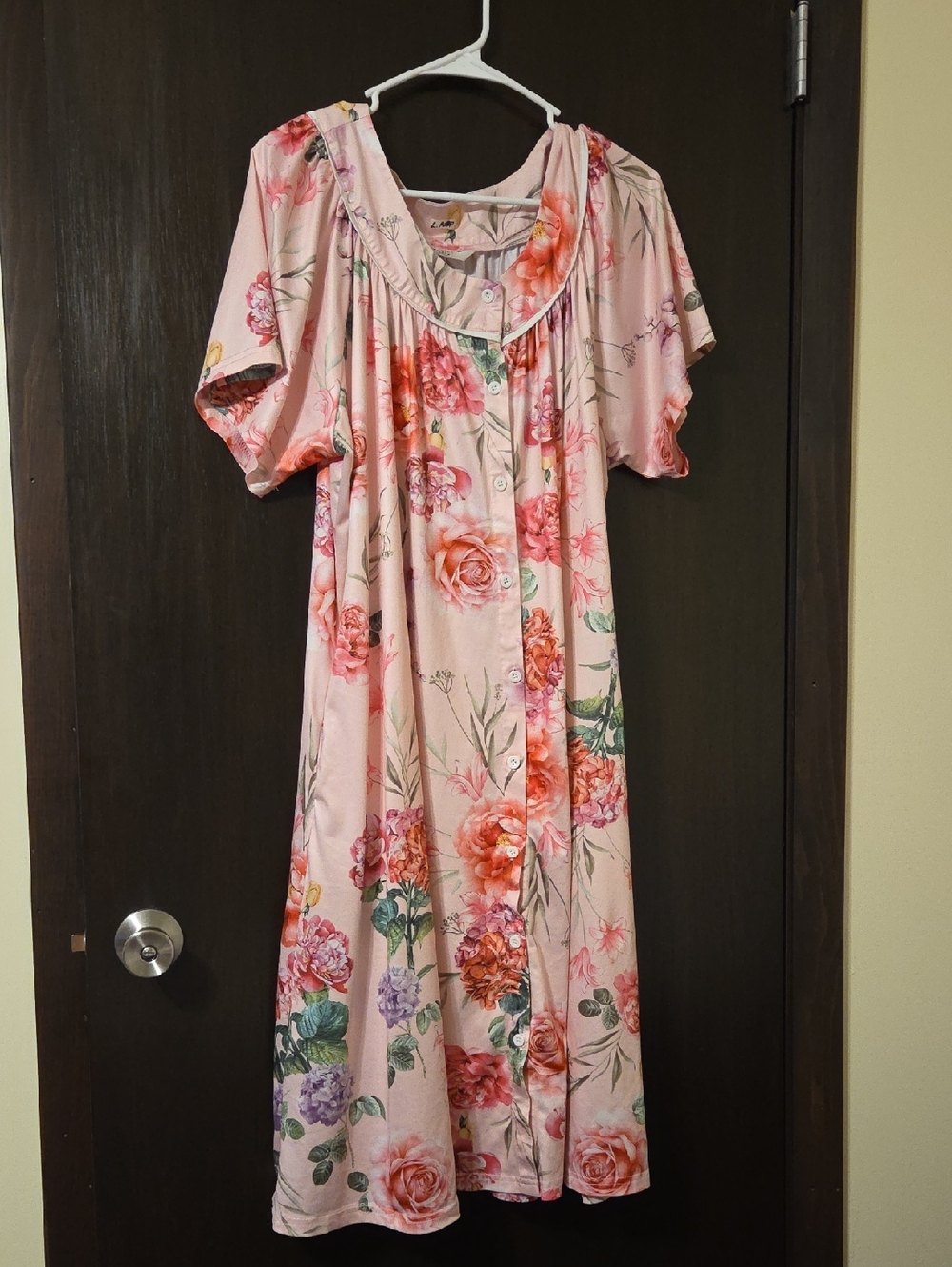 Yozly robe pink floral XXL